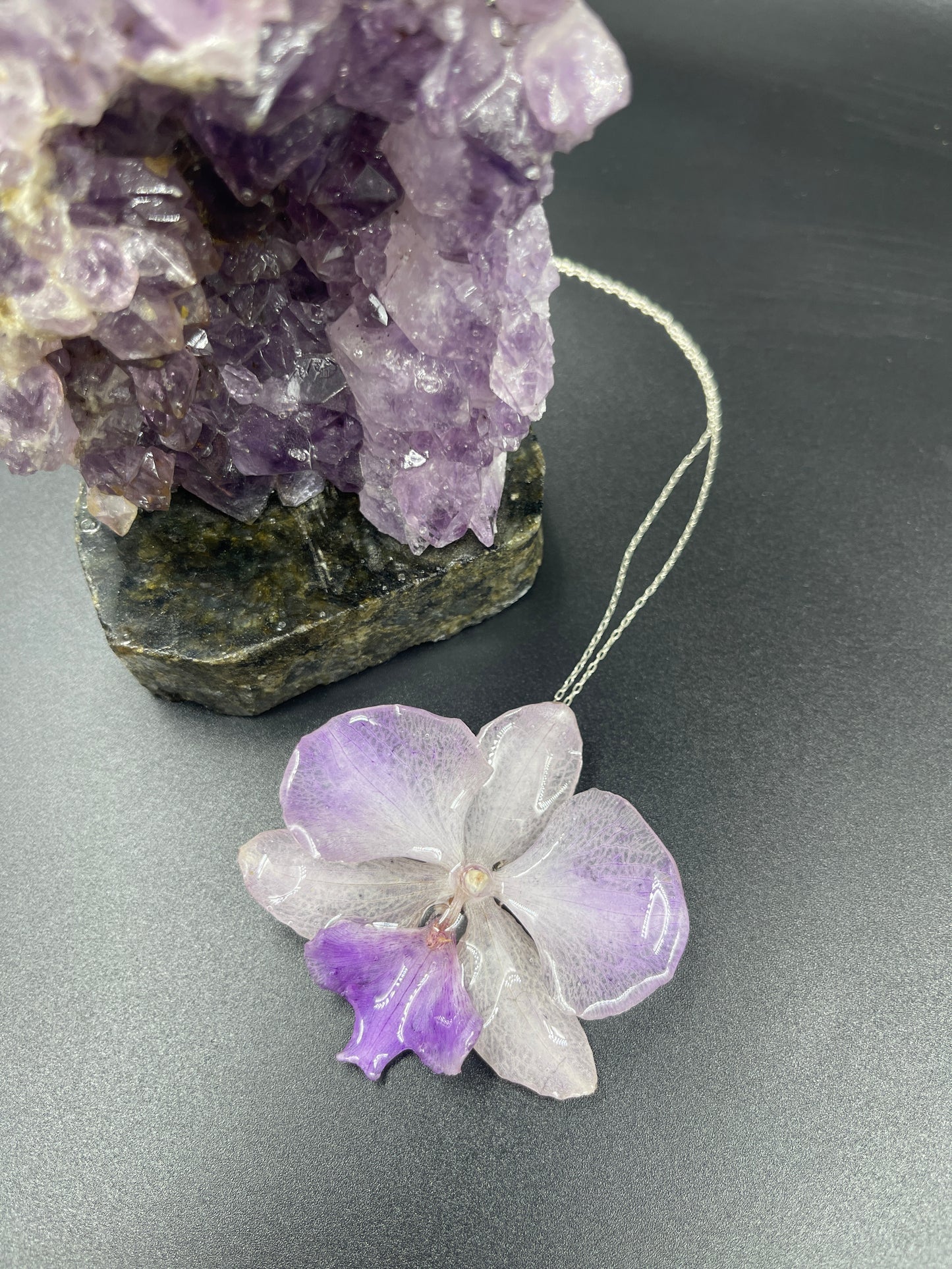 orchid charm